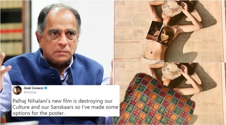 Pahlaj Nihalani's 'unsanskari' Julie 2 film poster creates a storm on Twitter