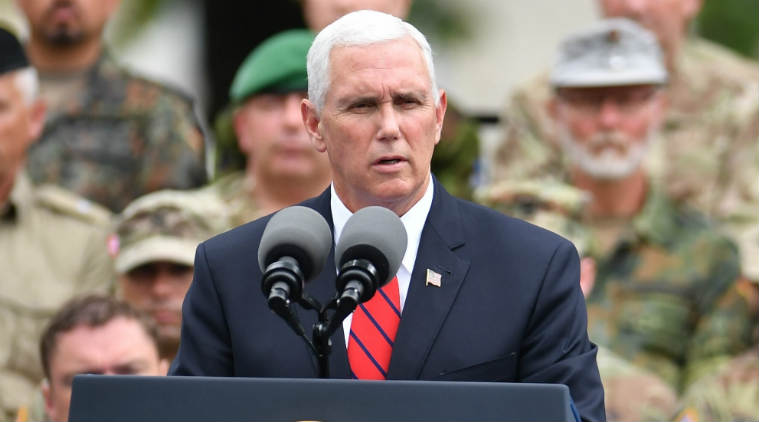 US Vice President, MIke Pence, NASA, International Space Station, NASA astronauts, Marshall Space Flight Centre, Randy Bresnik, NASA Space Launch Centre, ISS spacewalks, Payload Operations Integration Centre, Pence speech 