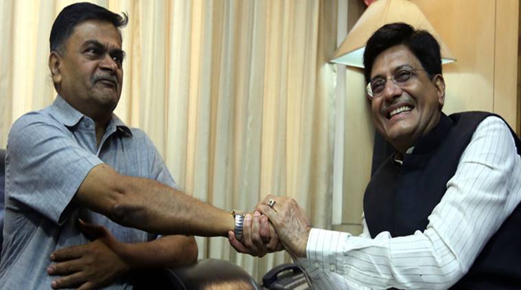 rk singh piyush goyal, rk singh electricity, rk singh continues goyal's work, latest news, indian express news