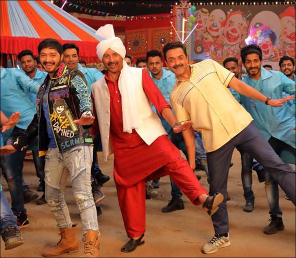 poster boys pics, poster boys, sunny deol, bobby deol, shreyas talpade