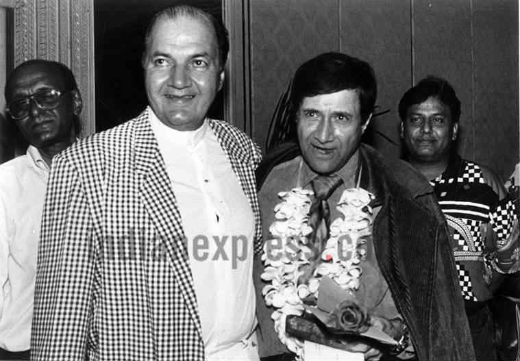 prem chopra, dev anand, dev anand pics, prem chopra pics, bollywood throwback