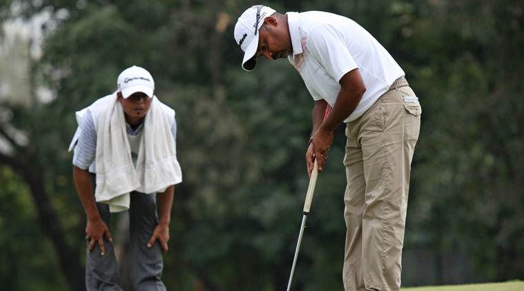 Rahil Gangjee, Gaganjeet Bhullar, Shinahan Donghae Open, sports news, golf, Indian Express