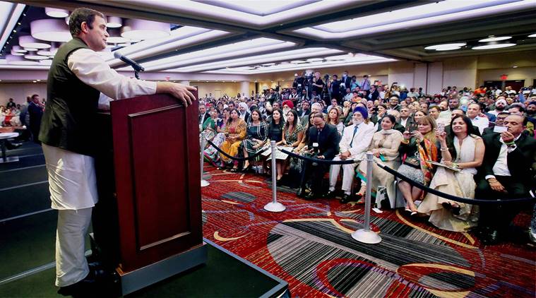 rahul gandhi, congress vice president rahul gandhi, rahul gandhi new york visit, new york, india news, indian express news