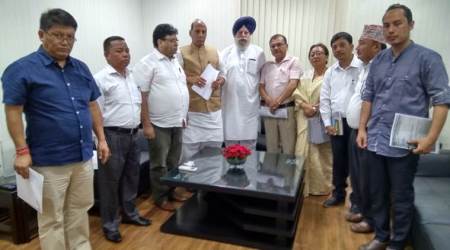 Gorkhaland agitation: GJM Gurung faction meets Rajnath Singh, demands dialogue