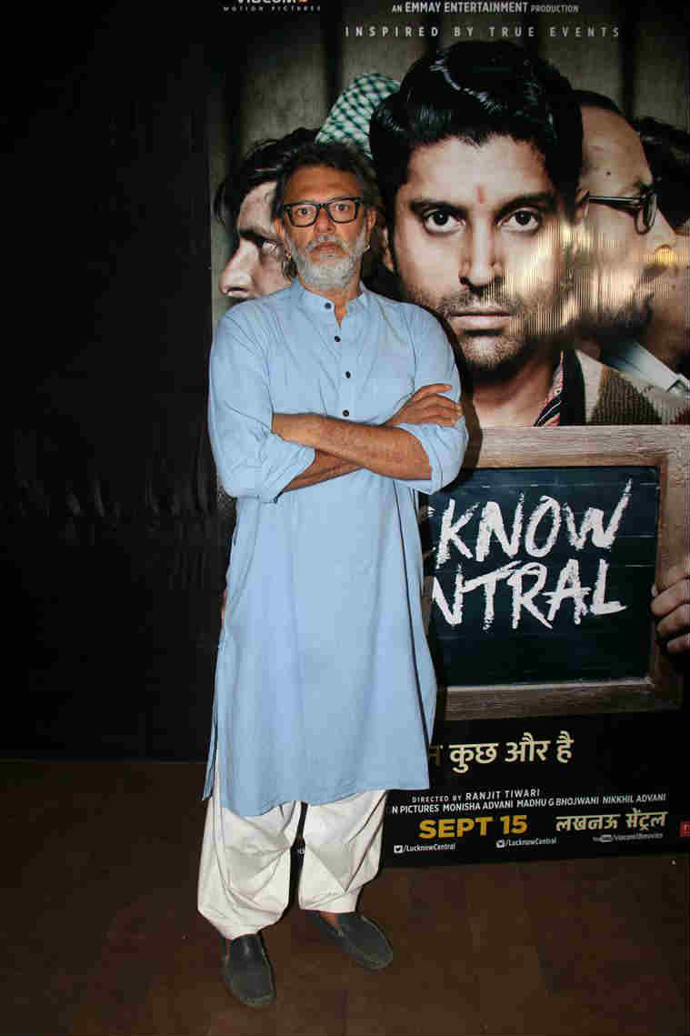 farhan akhtar, lucknow central, lucknow central poster, lucknow central farhan akhtar, ranjit tiwari