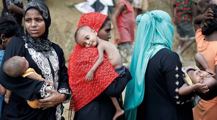 rohingya, rohingya crisis, myanmar, rakhine state, UN, United Nations. Muslim Rohingya Crisis, Bangladesh, Sheikh Hasina, World News, Latest World News, Indian Express, Indian Express News