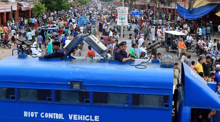 Jaipur Violence-Hit Areas, Jaipur Riot, Rajasthan Riot, Rajasthan Violence Hit-Areas, Jaipur Curfew Relaxed, Rajasthan Jaipur Curfew Relaxed, India News, Indian Express, Indian Express News