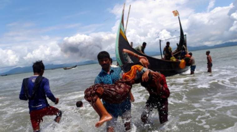 rohingya muslims, rohingya crisis, rakhine state, myanmar, bangladesh, united nations, cox bazar, world news, south asia news, indian express