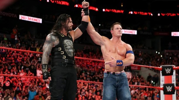 WWE, WWE No mercy, John Cena, Brock Lesnar, Alexa Bliss, Sasha Banks, WWE photos, Roman Reigns, Indian Express