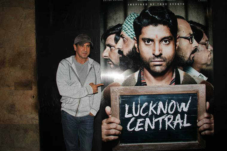 farhan akhtar, lucknow central, lucknow central poster, lucknow central farhan akhtar, ronit roy