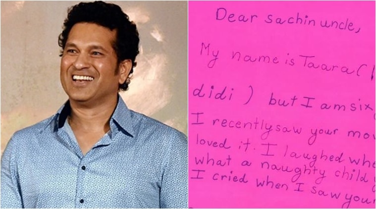 sachin tendulkar, sachin tendulkar fans, Sachin a billion dreams, letters by sachin tendulkar fans, indian express, indian express news