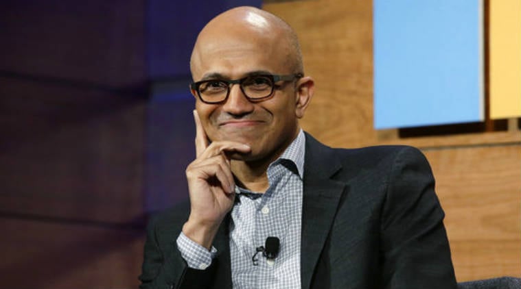 Satya Nadella, Microsoft CEO, Microsoft PC business, artificial intelligence, cloud software, quantum computing, Hit Refresh, Nadella personal struggles, Steve Ballmer, Brad Smith, Nokia phone acquisition Windows OS, augmented reality, futuristic computing 
