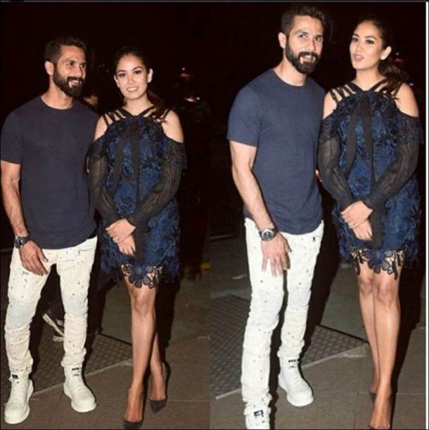 shahid kapoor, mjira kapoor, mira rajput birthday, shahid mira dinner date, shahid mira photos, shahid kapoor wife