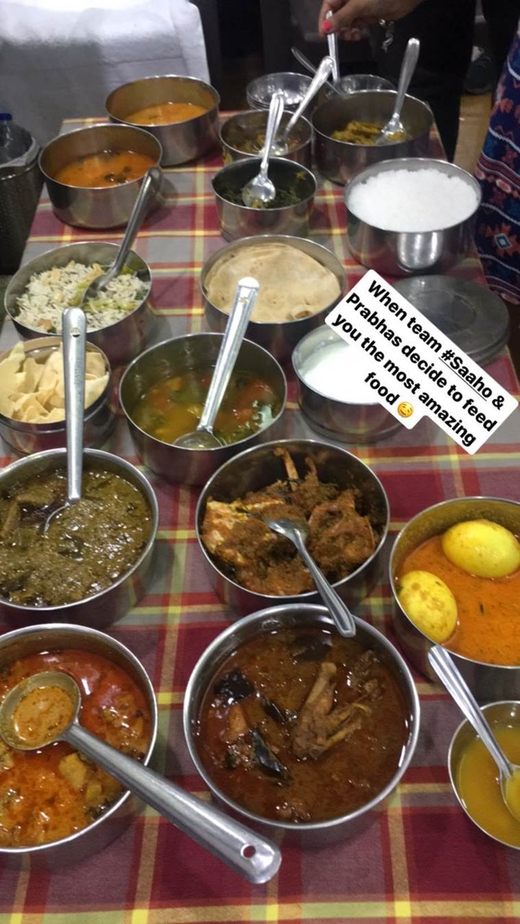 Shraddha Kapoor, Prabhas, saaho, Shraddha Kapoor Prabhas, Shraddha Prabhas Hyderabadi cuisine, Saaho shoot photos