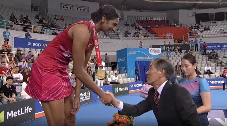 pv sindhu, pv sindhu vs nozomi okuhara, korea super series, korea open