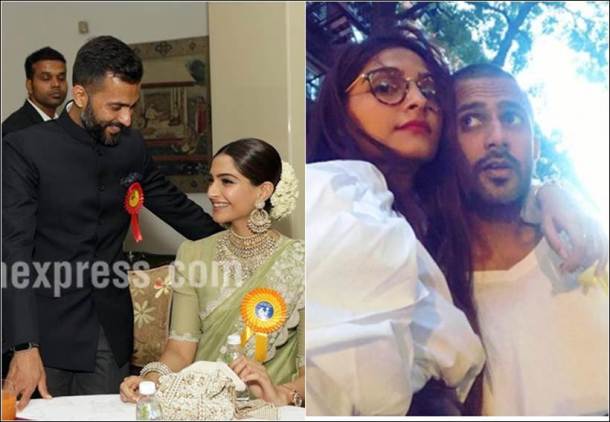 sonam kapoor, anand ahuja, sonam anand couple, sonam anand ahuja images, sonam kapoor images, sonam kapoor boyfriend