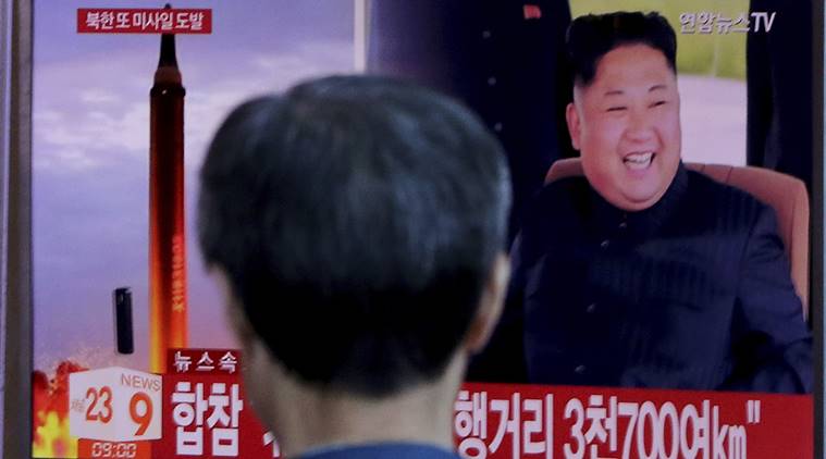 north korea, north korea missile, japan missile, north korea japan missile, missile, nuclear missile, south korea, Pyongyang, seoul, indian express news