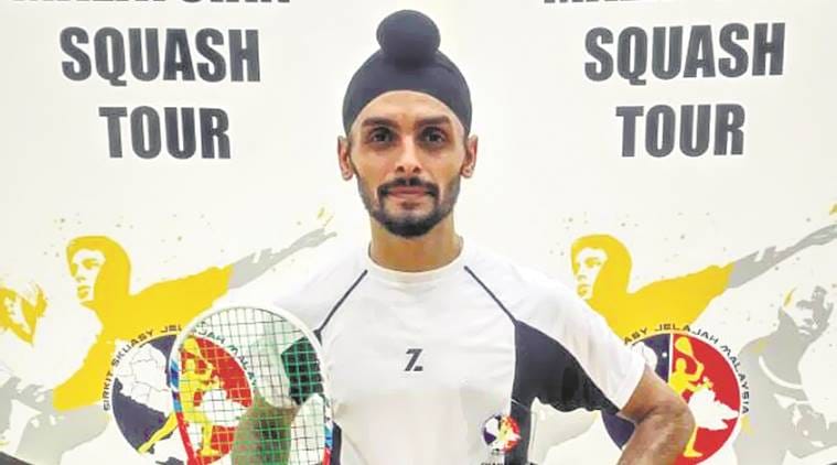 Harinder Pal Sandhu, Malaysian squash meet , World Doubles Squash Championship, Mohammed Syafiq Kamal, Chandigarh news, sports news, indian express news 