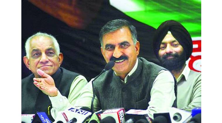 himachal congres, virbhadra singh, Sukhvinder Singh Sukhu 