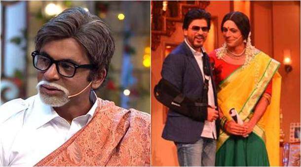 sunil grover, sunil grover as billa sharabi, shah rukh khan