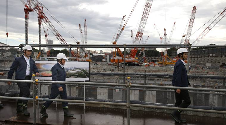 Tokyo Olympics, 2020 Tokyo Olympics, Olympics 2020, Tokyo stadium, sports news, indian Express