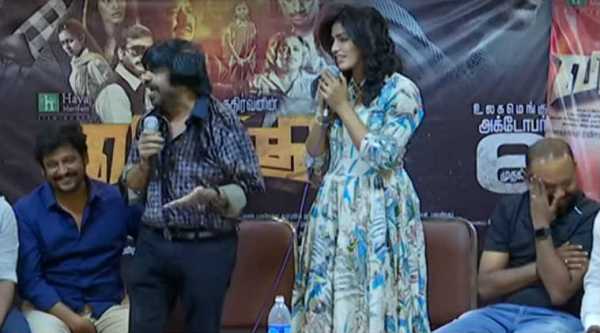 T Rajendar, Sai Dhansika, T Rajendar, controversy 