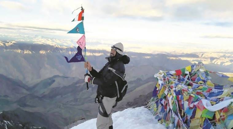 padmesh patil, leh trek, pune trekker, pune trekker injured, pune trekker leh, pune trekker hospitalised, indian express news