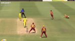 WATCH: Cricketer penalised for 'fake fielding'