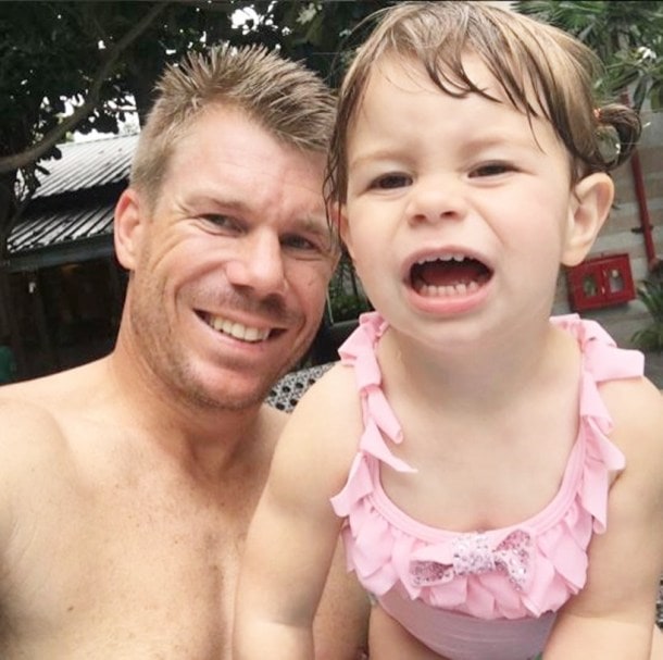 David Warner, David Warner wife, David Warner family, India vs Australia, Candice Warner, Australia tour of India, cricket news, indian express