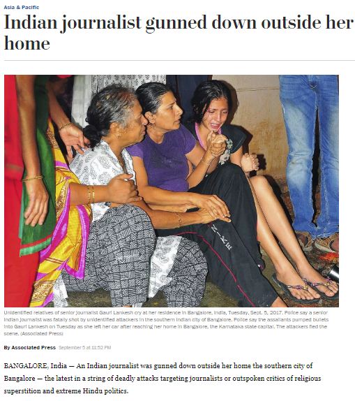 gauri lankesh, gauri lankesh murder, journalist killed, gauri lankesh background, gauri lankesh news, lankesh patrike, kannada journalist killed, indian express news