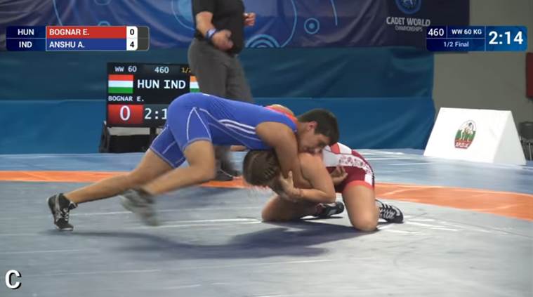 India’s Sonam wins Gold in Cadet World Wrestling Championship