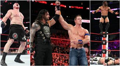 Brock Lesnar, Roman Reigns emerge victorious at WWE No Mercy