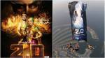 2.0 poster: Ahead of its audio launch Rajinikanth and Akshay Kumar reveal their fiery gold side. See photo