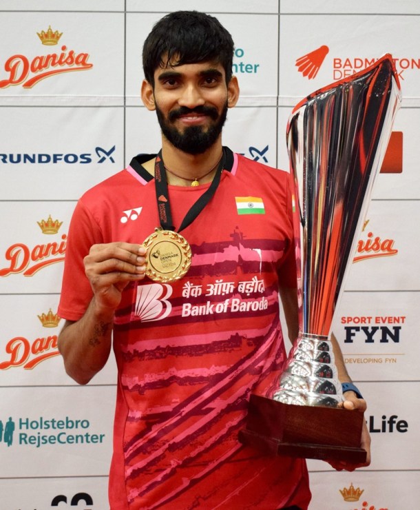 kidambi srikanth, srikanth, badminton, denmark open, denmark open super series, lee hyun, sports, indian express