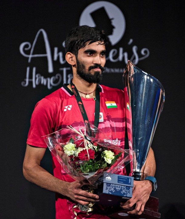 kidambi srikanth, srikanth, badminton, denmark open, denmark open super series, lee hyun, sports, indian express