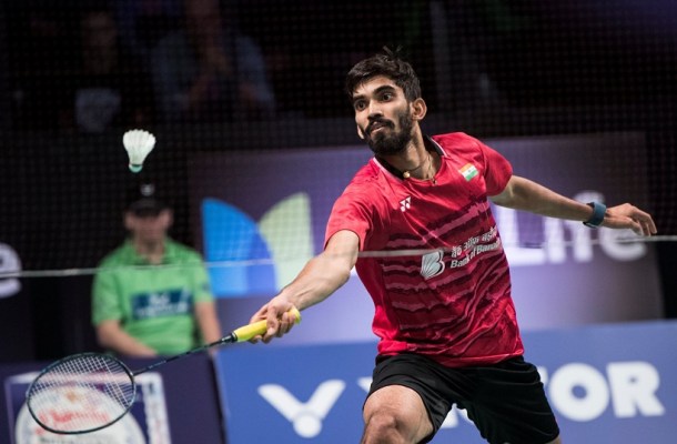 kidambi srikanth, srikanth, badminton, denmark open, denmark open super series, lee hyun, sports, indian express