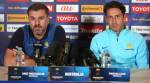 Ange Postecoglou continues to keep his counsel on Socceroos future