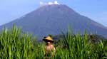 Bali volcano’s alert status lowered after decreased activity