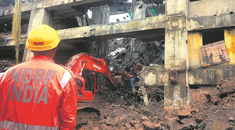 chandivali building collapse, mumbai building collapse, labours death, chandivali labours death, indian express, mumbai news, indian express news