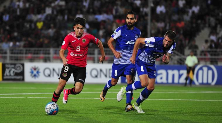 bengaluru fc, istiklol, bengaluru fc vs istiklol score, football scores, football news, afc cup, indian express