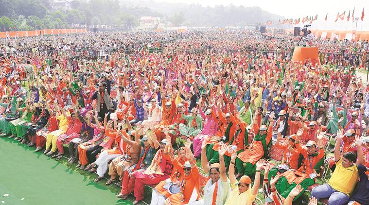 narendra modi, pm modi bilaspur visit, pm modi aiims bilaspur, j p nadda, virbhadra singh, Acharya Devvrat 