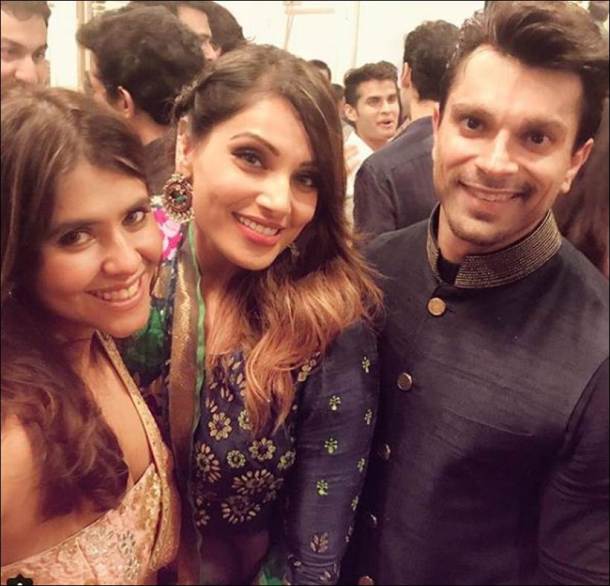 bipasha basu, karan singh grover, bipasha karan diwali, karan bipasha diwali photos, diwali images, ekta kapoor diwali party