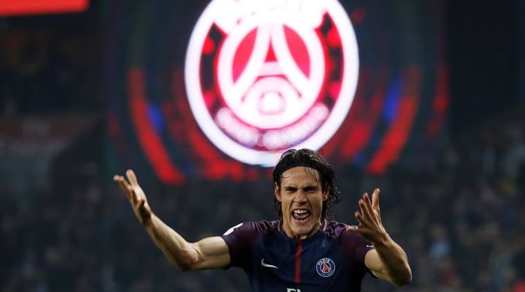 Ligue 1: Edinson Cavani double spurs PSG to 3-0 win over Nice