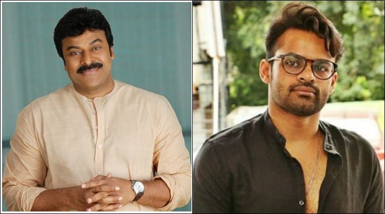 sai dharam tej, chiranjeevi, chiranjeevi sai dharam tej, chiranjeevi photo, sai dharam tej photo, chiranjeevi pic, sai dharam tej pic, indian express,