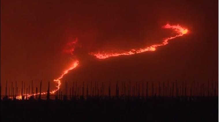 california fire, sonoma fire, sonoma wildfire, sonoma california fire, sonoma fire evacuate, sonoma fire people dead, world news, indian express news