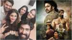 Raveena parties with Baahubali stars in Hyderabad