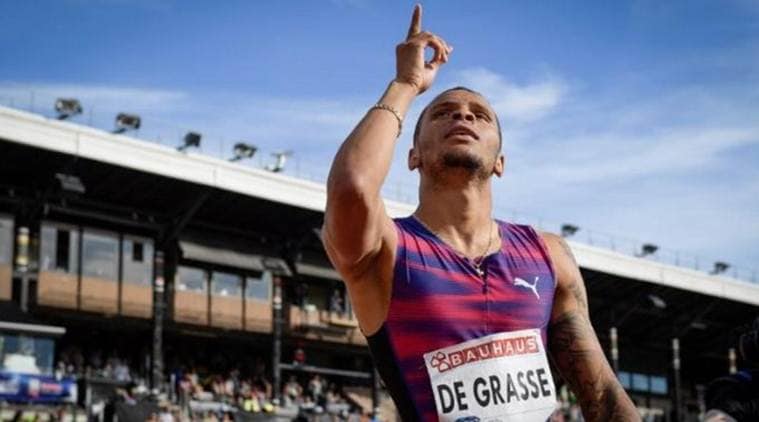 Andre De Grasse, Andre De Grasse news, Andre De Grasse updates, sports news, Indian Express