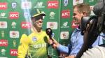 South Africa vs Bangladesh, 1st T20I: Was disappointed to get out early, says AB de Villiers