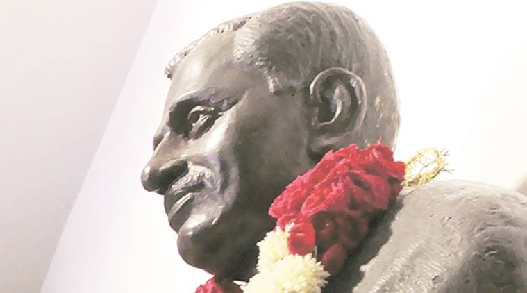 deendayal upadhyaya, bjp, deendayal upadhyaya birthday celebrations, Congress, Sangh Parivar, Kerala, HRD Ministry, CPI(M), Pinarayi Vijayan, RSS, Deendayal Upadhyaya, Deendayal Upadhyaya birth centenary, rss, jan sangh, narendra modi, indian express news