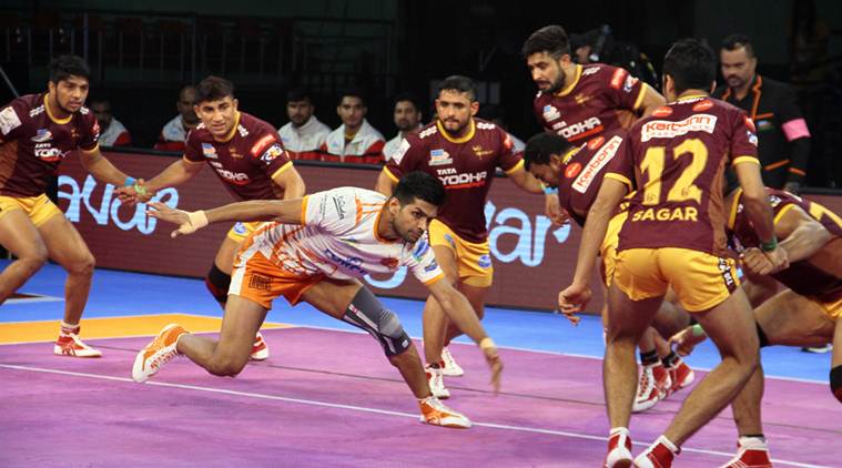 Puneri Paltan vs UP Yoddha, Pune vs UP, Pro Kabaddi 2017, PKL, Kabaddi news, Indian Express